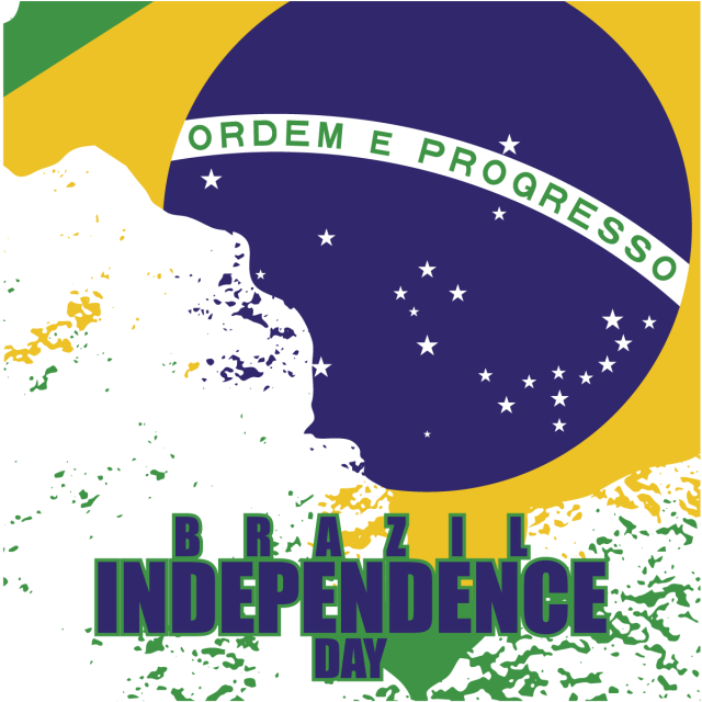 Brazil Independence Day, Brazil, Day, Independence - Flag Of Brazil (640x640), Png Download