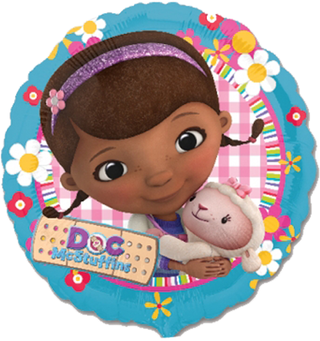 18" Doc Mcstuffins Standard Foil Balloon - Imagenes De Doctora Juguetes (500x500), Png Download