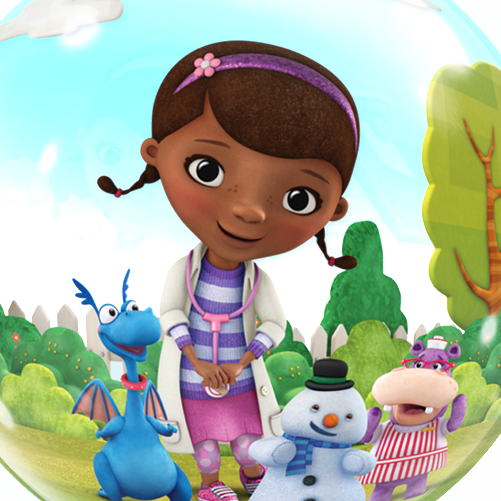 Doc Mcstuffins Bubble Balloon 1pc - Doc Mcstuffins Bubble Balloon (501x501), Png Download