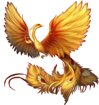 Phoenix Bird (432x434), Png Download