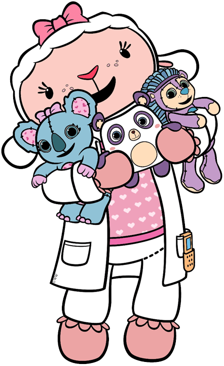 Dr Mcstuffins Clip Art (442x721), Png Download