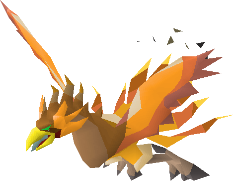 Desert Phoenix - Osrs Phoenix Pet (469x363), Png Download