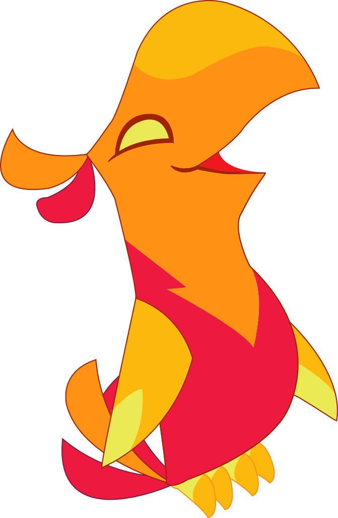 Herrmyrddin, Bird, Dragon Quest, Hatchling, Looking - My Little Pony Fenix (671x1026), Png Download
