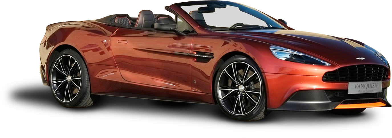Aston Martin Vanquish Volante Car Png Image - Aston Martin Vanquish Color (1446x544), Png Download