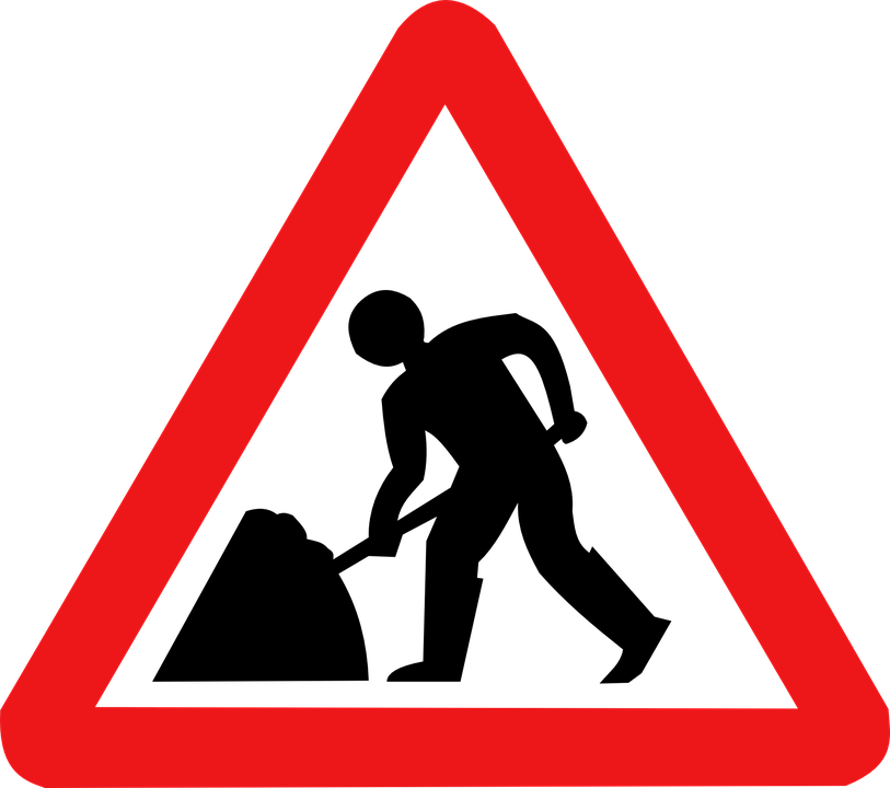 Blank Traffic Road Sign - Landslide Prone Area Sign (813x720), Png Download