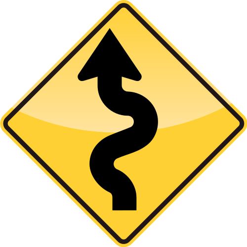 Road Map Save - Pedestrian Street Sign (500x500), Png Download