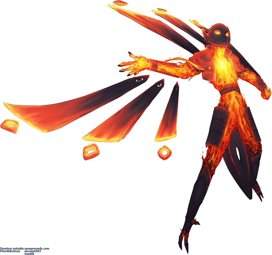 Phoenix Dota 2 Concept Art (1047x983), Png Download