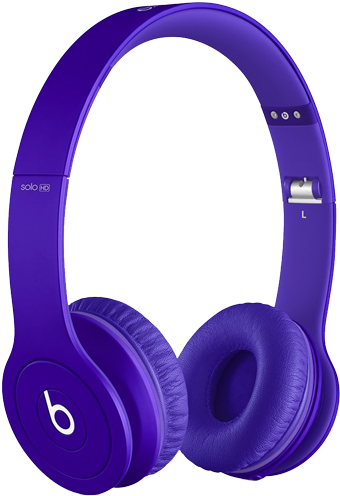 Beats By Dr - Beats By Dr Dre Solo Purple (500x500), Png Download