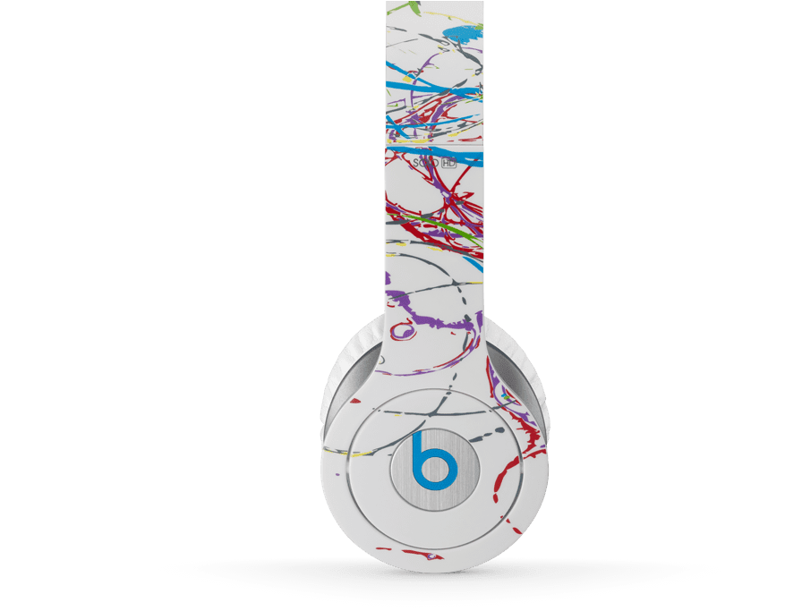 Futura Also Revealed His Art, Now On Display At The - Painted Beats By Dre (1000x700), Png Download