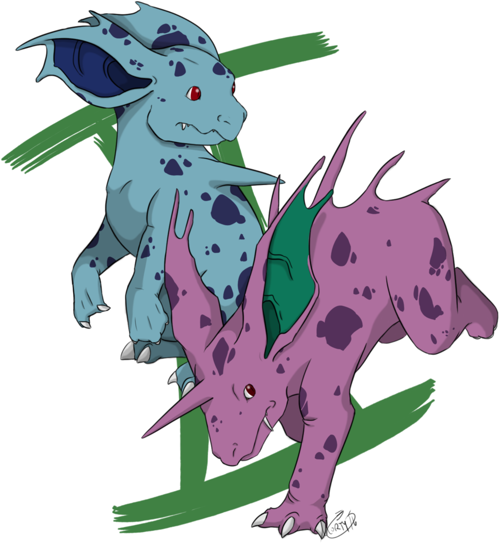 Download Clipart Freeuse Stock Dragon Black And White - Gemini Pokemon (1024x1115), Png Download