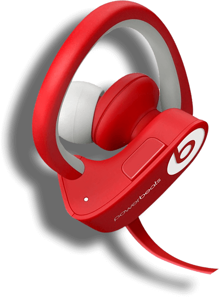 Iphone Headphones Beats - Beats By Dr Dre Powerbeats 2 Wireless Earphones Blue (451x612), Png Download