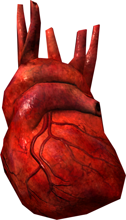 Daedra Heart - Skyrim Heart (437x758), Png Download