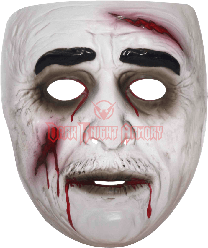 Transparent Male Zombie Mask - Transparent Zombie Mask Png (866x866), Png Download