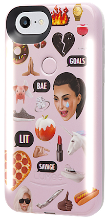 Courtesy Of Lumee - Lumee Case Iphone 8 Plus Kimoji (333x500), Png Download