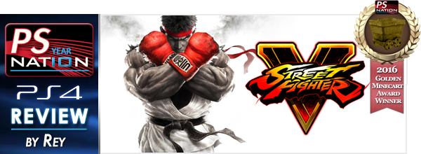 2016 Golden Minecart Awards - Street Fighter V (600x220), Png Download