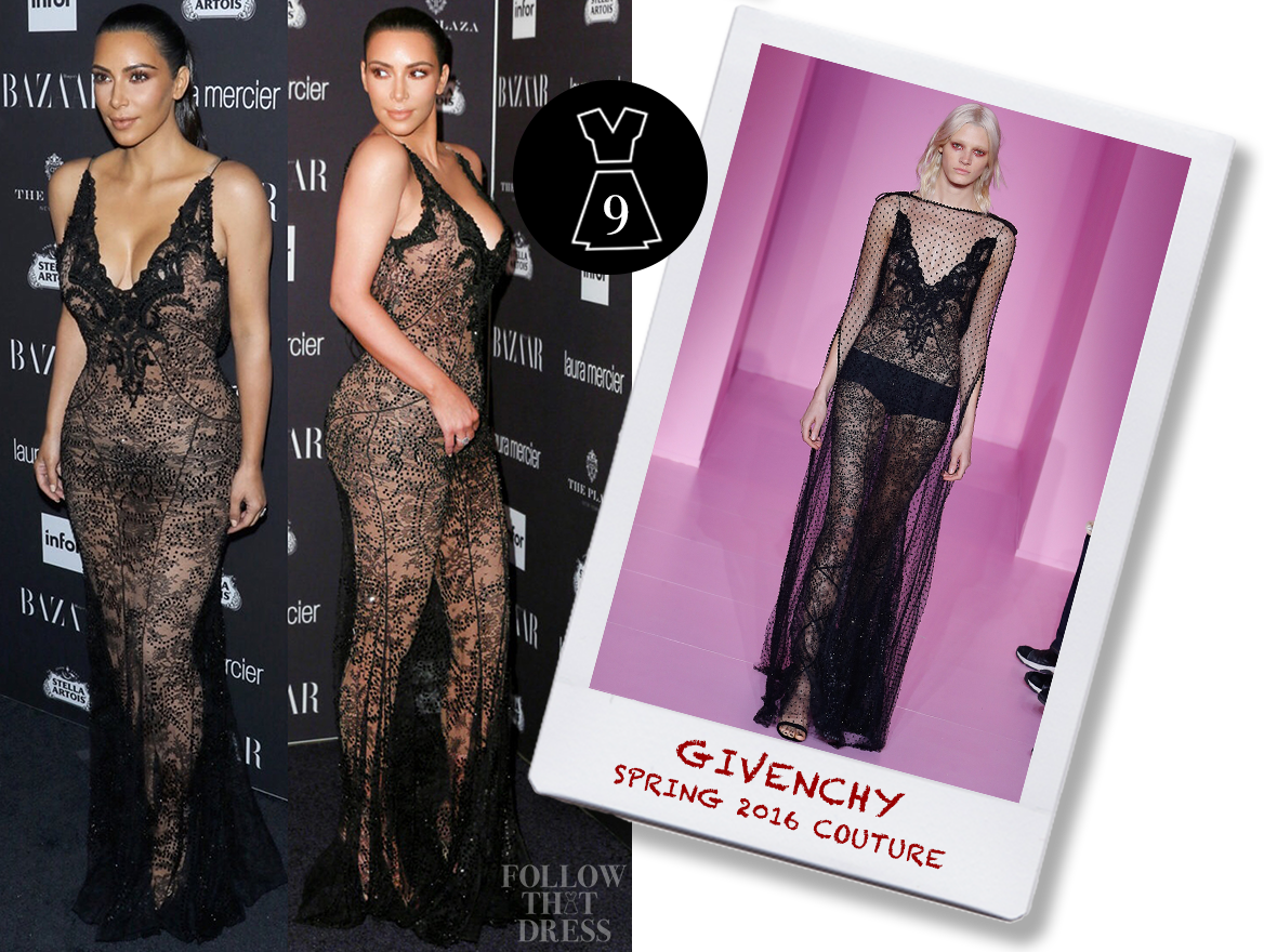 Kim Kardashian In Givenchy Spring 2016 Couture - Gown (1168x880), Png Download