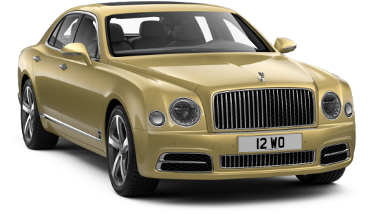 Mulsanne Speed - Bentley Mulsanne Length (600x338), Png Download