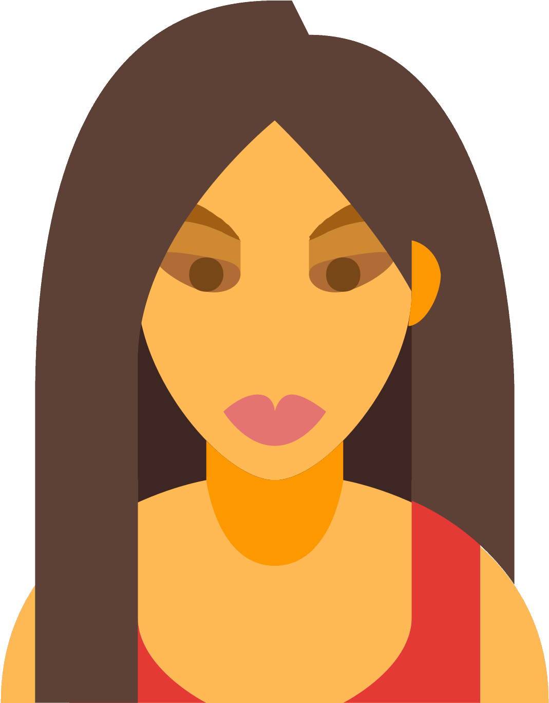 Kim Kardashian 2 Icon - Kardashian Icon Flat (1600x1600), Png Download