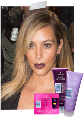 Blonde Bombshell Locks - Lee Stafford Bleach Blonde Shampoo Before And After (325x415), Png Download