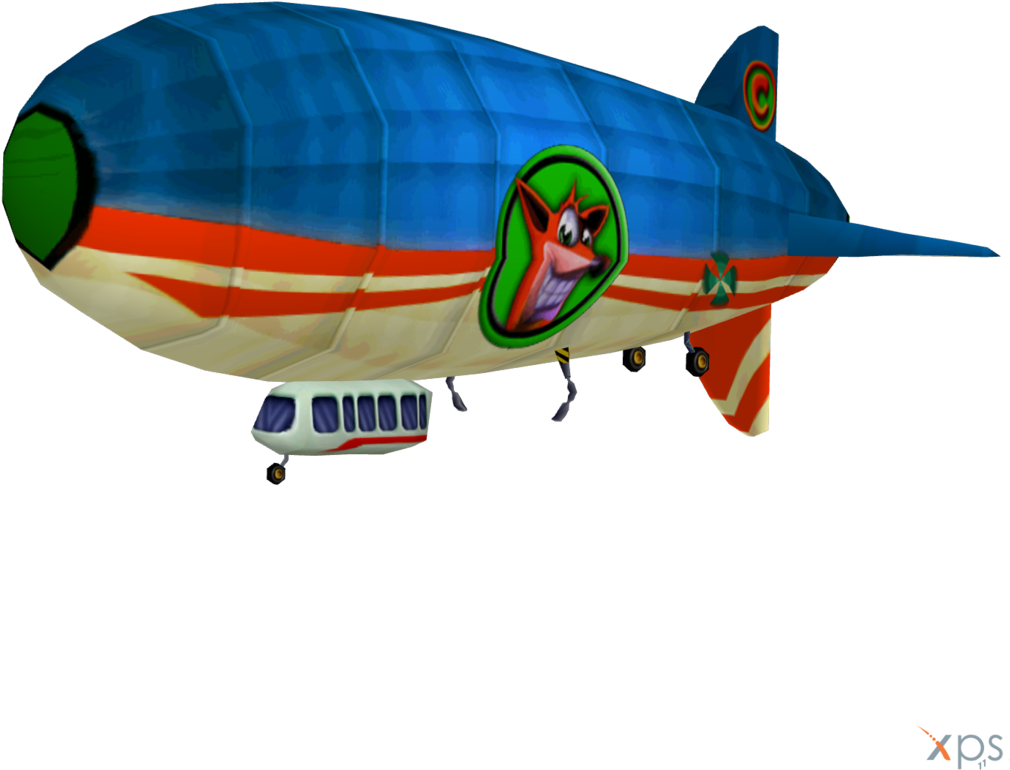 Svg Crash Bandicoot Wrath Of Cortex Airship By - Crash Bandicoot Cortex Airship (1024x1024), Png Download