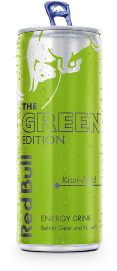 Red Bull Editions - Kiwi Apple Red Bull (260x579), Png Download