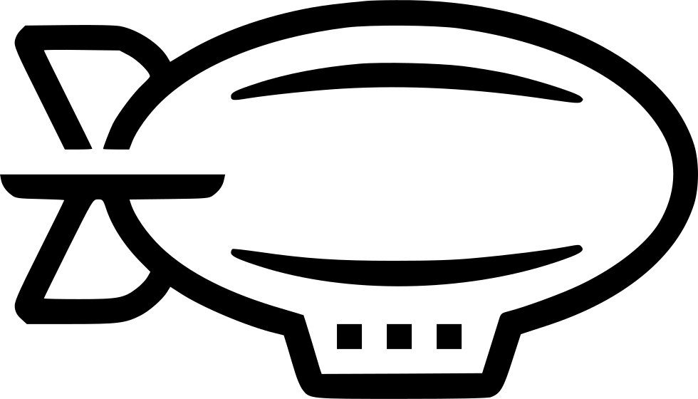 Blimp Zepelin Comments (980x560), Png Download