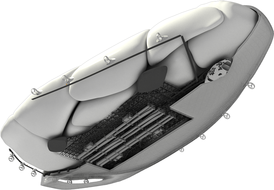 Airship (1000x750), Png Download