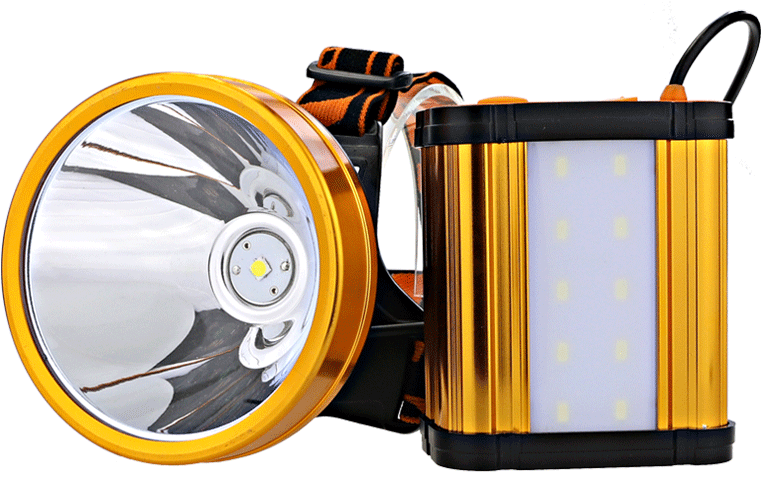 Headlights Glare Rechargeable Super Bright Head-mounted - Flashlight (800x800), Png Download