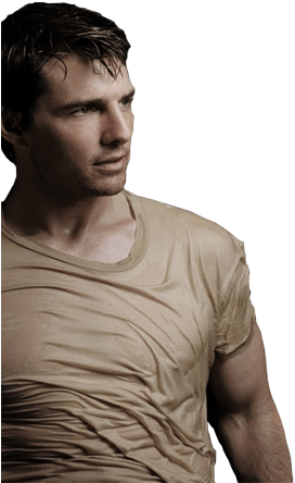 At The Movies - Png Tom Cruise (500x450), Png Download