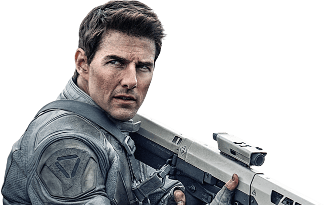 At The Movies - Tom Cruise Oblivion (784x411), Png Download