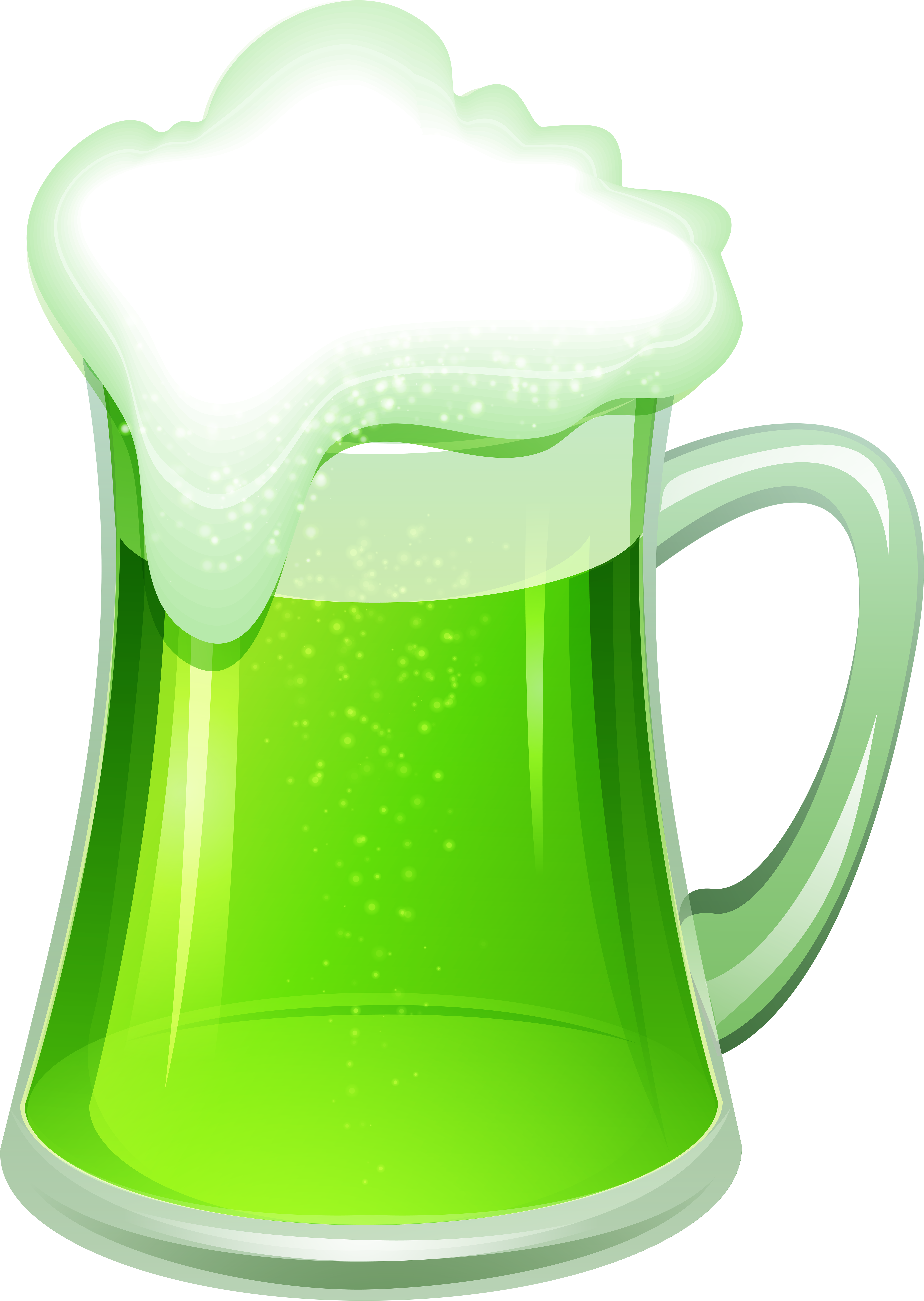 St Patrick - St Patrick's Day Green Beer Png (5832x8000), Png Download