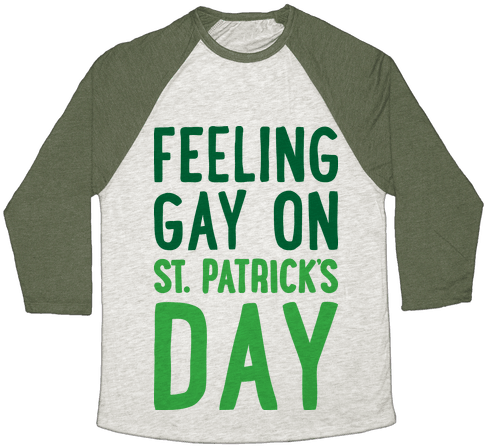 Feeling Gay On St - Saint Patrick's Day (484x484), Png Download