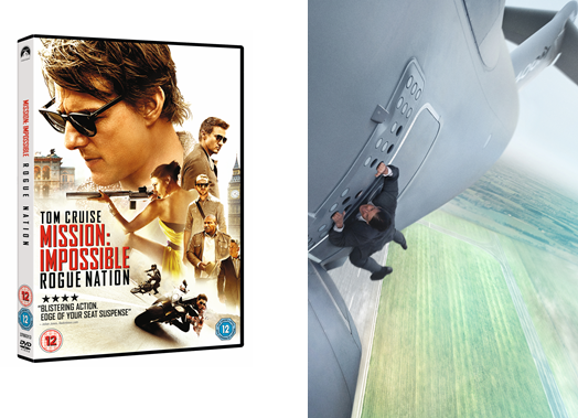 With His Elite Organisation Shut Down By The Cia, Agent - Mission Impossible 5 Dvd (524x379), Png Download