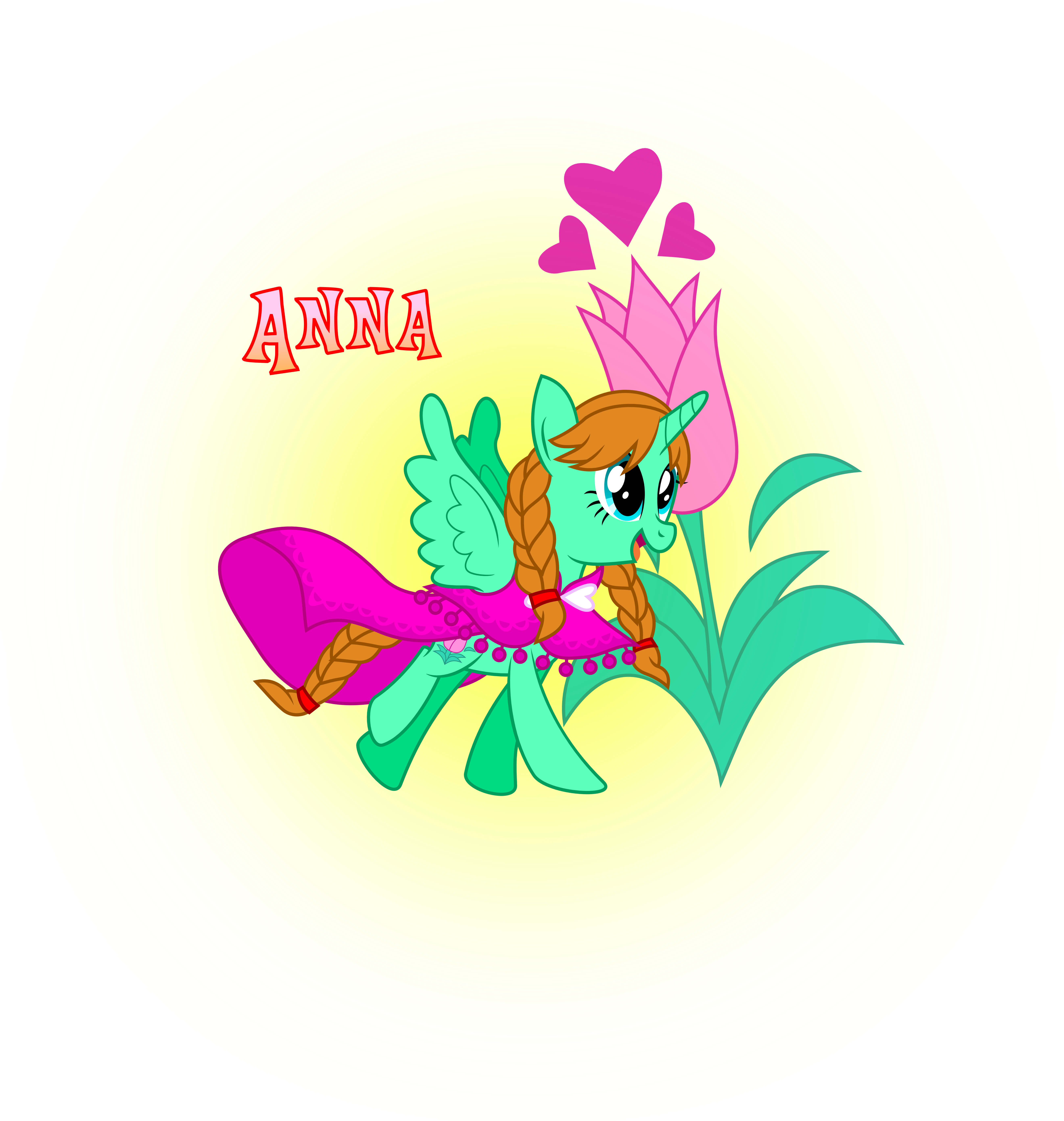 Mlp Anna[frozen] - Anna (5275x5556), Png Download