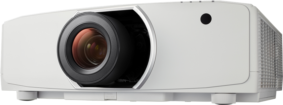 Nec Pa903x Projector - Nec Pa703w - Wxga 720p 3lcd Projector - 7000 Ansi Lumens (1000x406), Png Download
