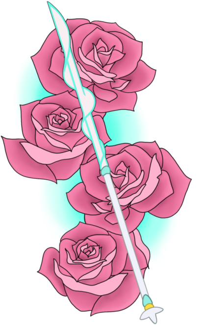 You Do It For Her That Is To Say I'll Do It For Him - Rose Steven Universe Tattoo (500x667), Png Download