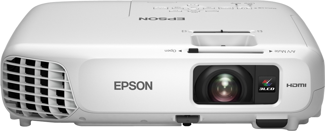 Gallery - Epson Eb S18 Projector (1095x452), Png Download