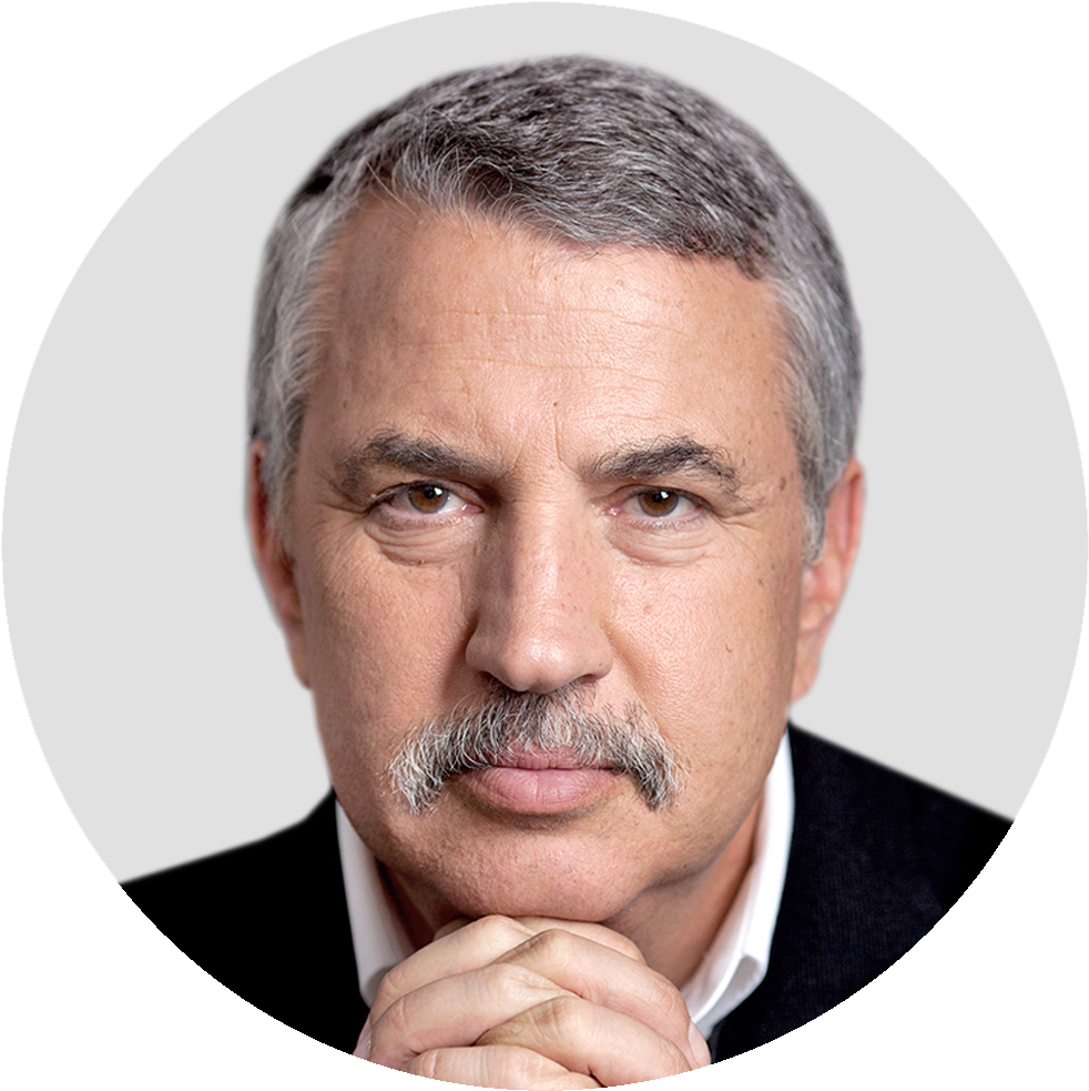 Something For Barack And Bibi To Talk About - Thomas Friedman (1050x550), Png Download