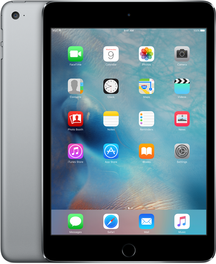 Ipad Mini 4 Citymac - Ipad Mini 4 Grey (871x1024), Png Download