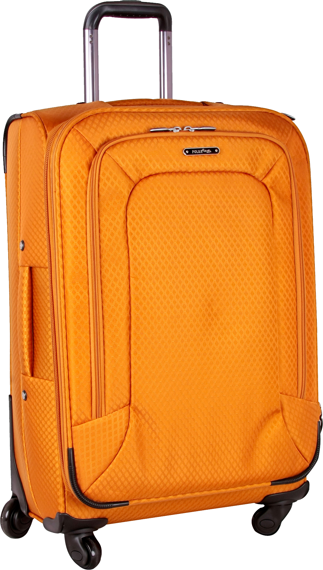Luggage Png Image - Orange Suitcase Png (1109x1958), Png Download