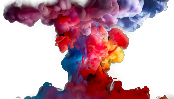 Profile Cover Photo - Colored Smoke Transparent Png (692x389), Png Download