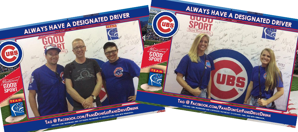 Cubs Fans Always Have A Designated Driver - Chicago Cubs (964x428), Png Download
