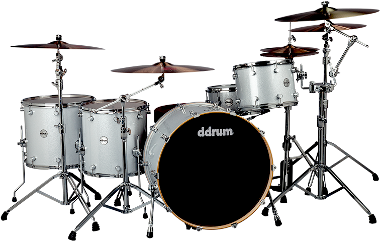 Ddrum Reflex Bombardier Kit Silver Spk Kit (777x499), Png Download