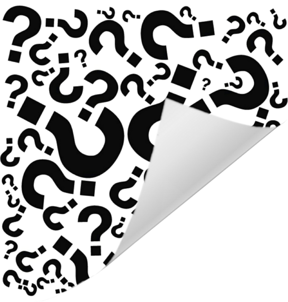 Nebula Clipart Colored Smoke - White Question Mark Background (572x600), Png Download