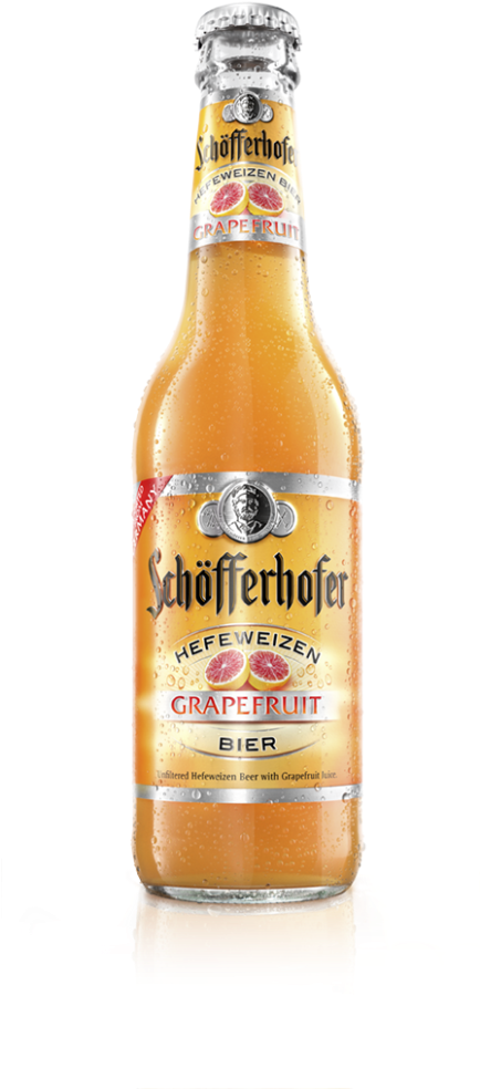 Germany - Schofferhofer Grapefruit (330ml) (433x1024), Png Download