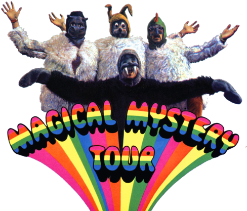 The Beatles - Magical Mystery Tour Album Cover (500x436), Png Download