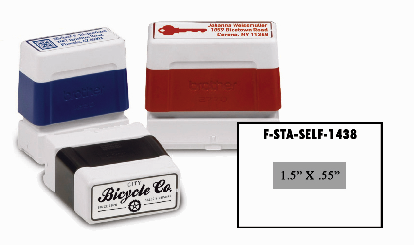 Brother 1438 Self Inking Stamps - Brother 2260 (850x850), Png Download