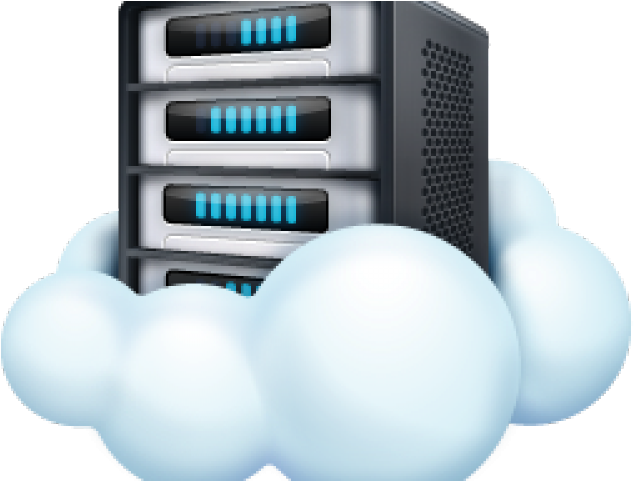 Cloud Server Clipart Icon Cloud - Chrome Push Notification Diagram (640x480), Png Download