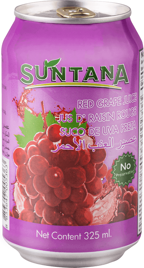 Suntana Grape Juice - Seedless Fruit (500x929), Png Download