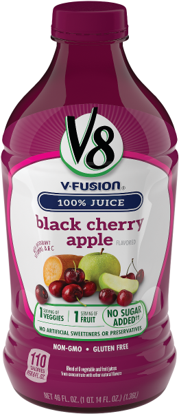 Veggies For All - V8 Strawberry Banana (600x600), Png Download